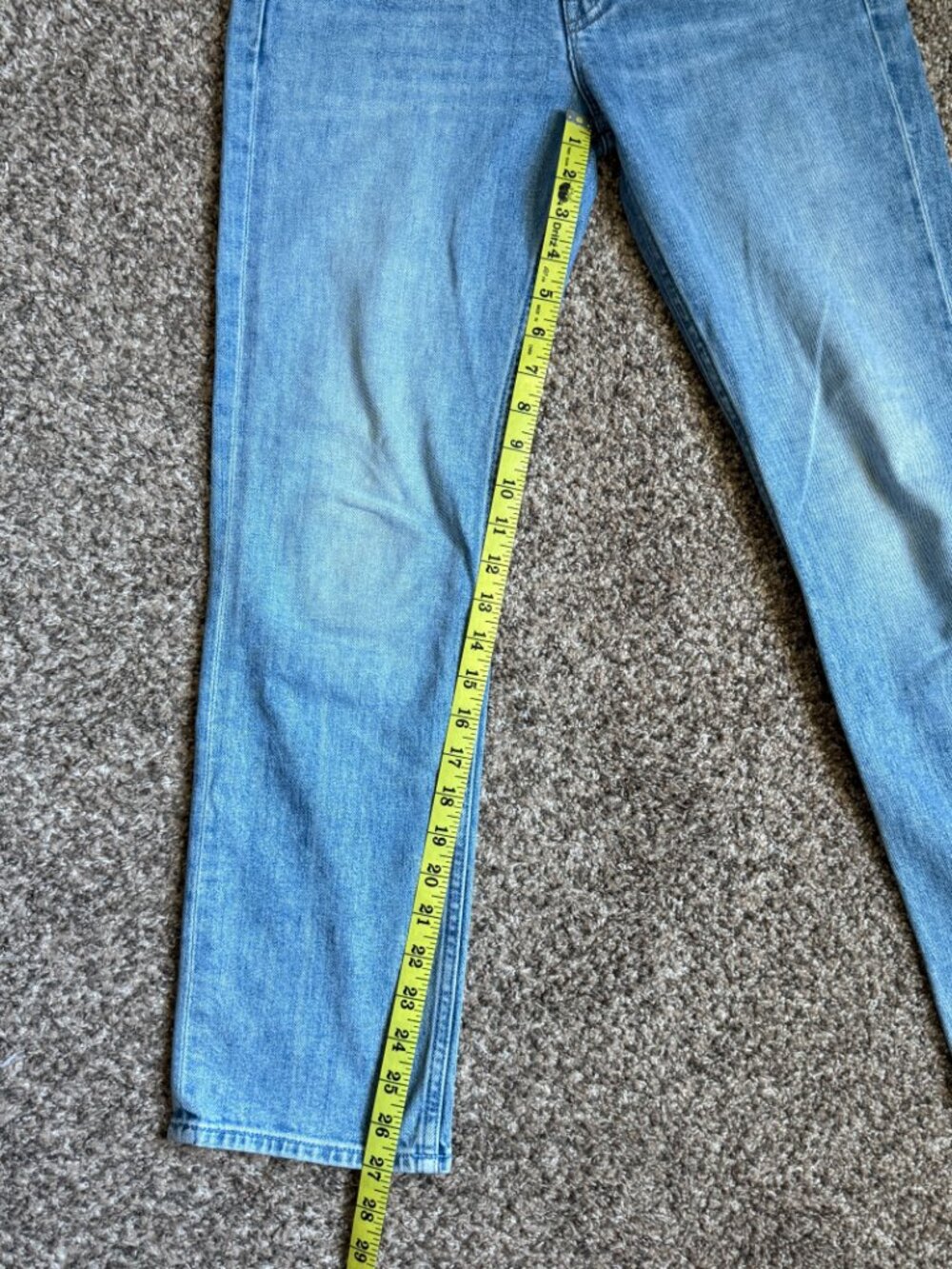 MOTHER High Waisted Rider Ankle Jean, Size 26 - Salt of the Earth Wash - Picture 8 of 14